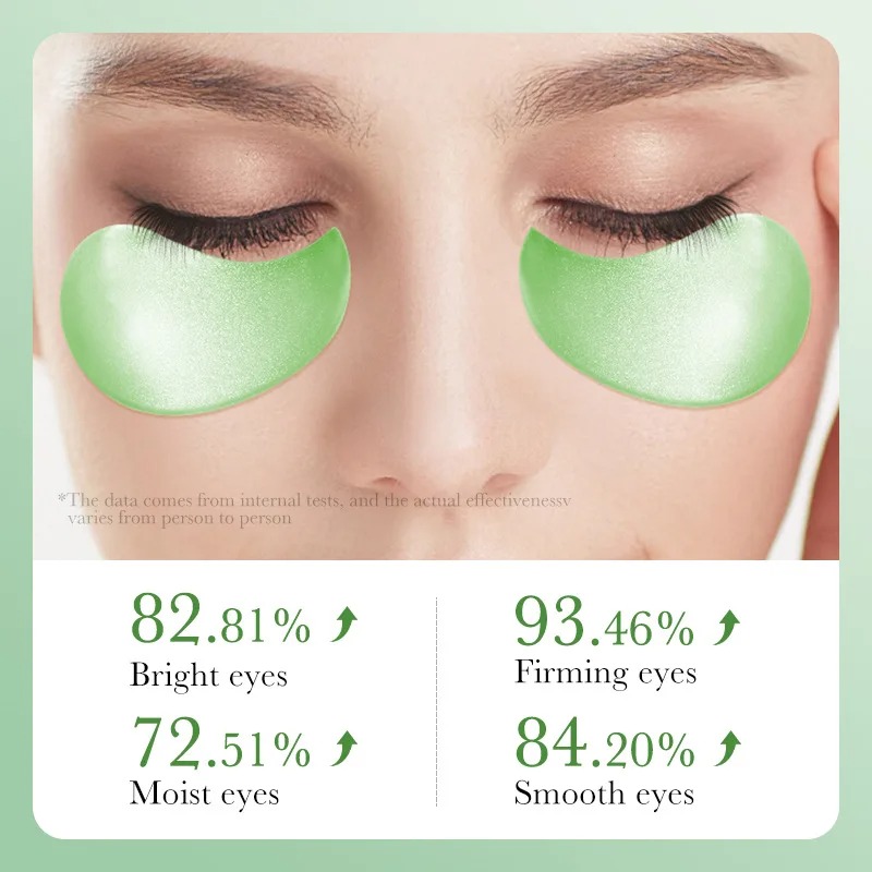 60pcs Aloe Vera Collagen Eye M - Collagen Eye Patch avaliação e preço