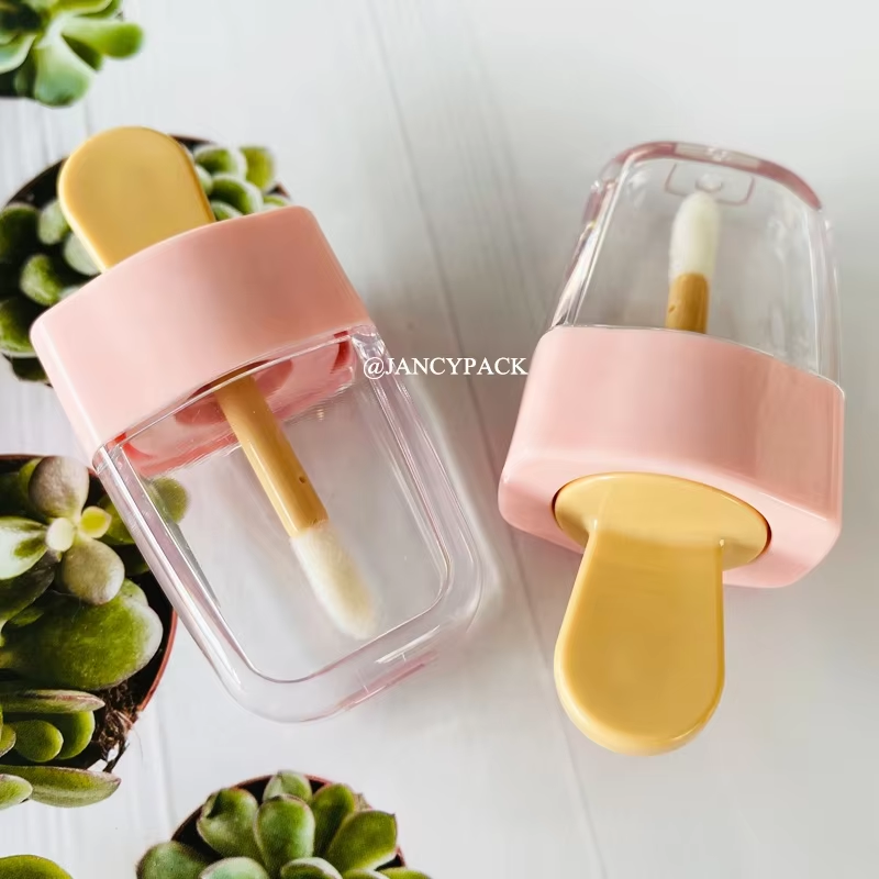 Pink Empty Lip Glaze Tube 1/5p - Beauty Makeup Youtube avaliação e preço