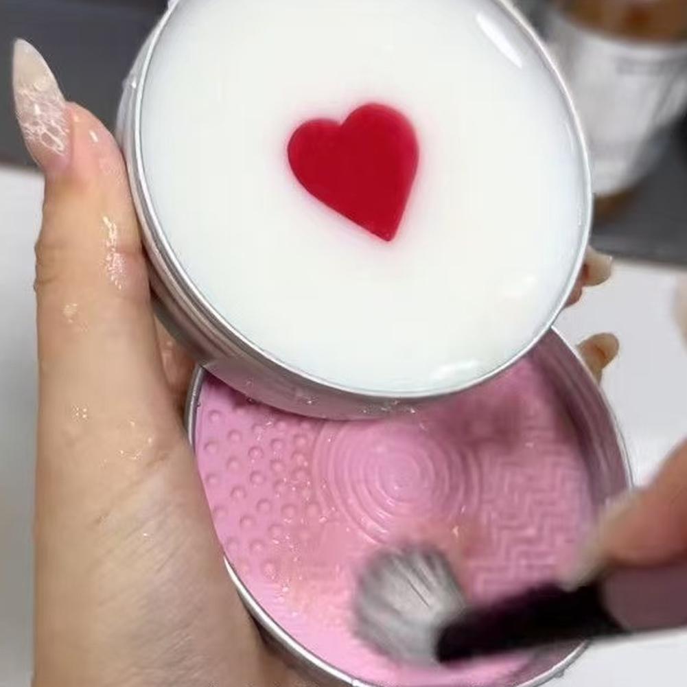 Heart-Shaped Cleansing Soap +  - Beauty Blender In Makeup avaliação e preço