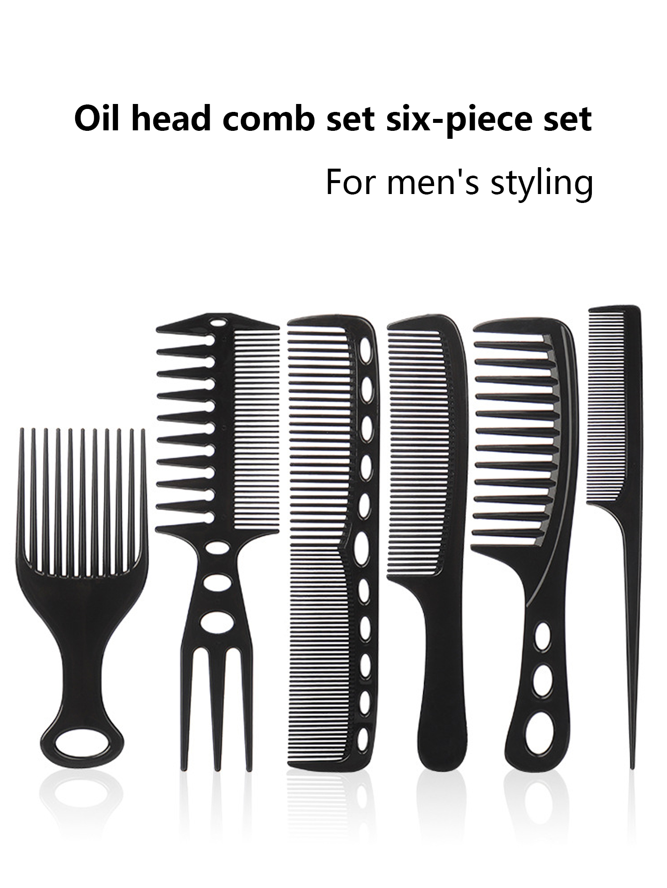 6pcs African styling hair comb - Makeup Beauty Ro avaliação e preço