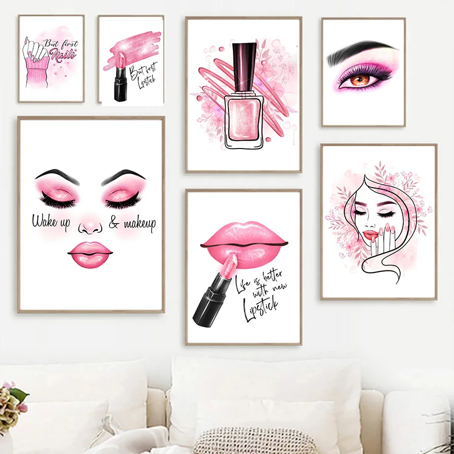 Trendy Makeup Nail Polish Lips - J Beauty Makeup avaliação e preço