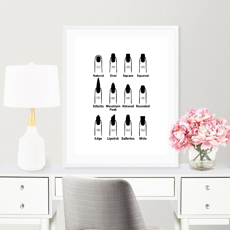 Nail Salon Quotes Makeup Wall  - Makeup Is Beauty Quotes avaliação e preço