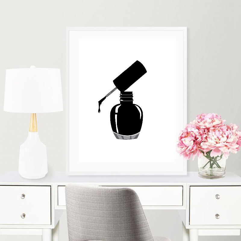 Nail Salon Quotes Makeup Wall  - Makeup Is Beauty Quotes avaliação e preço