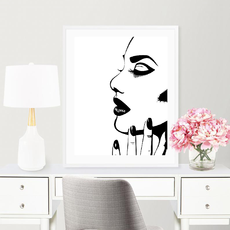Nail Salon Quotes Makeup Wall  - Makeup Is Beauty Quotes avaliação e preço