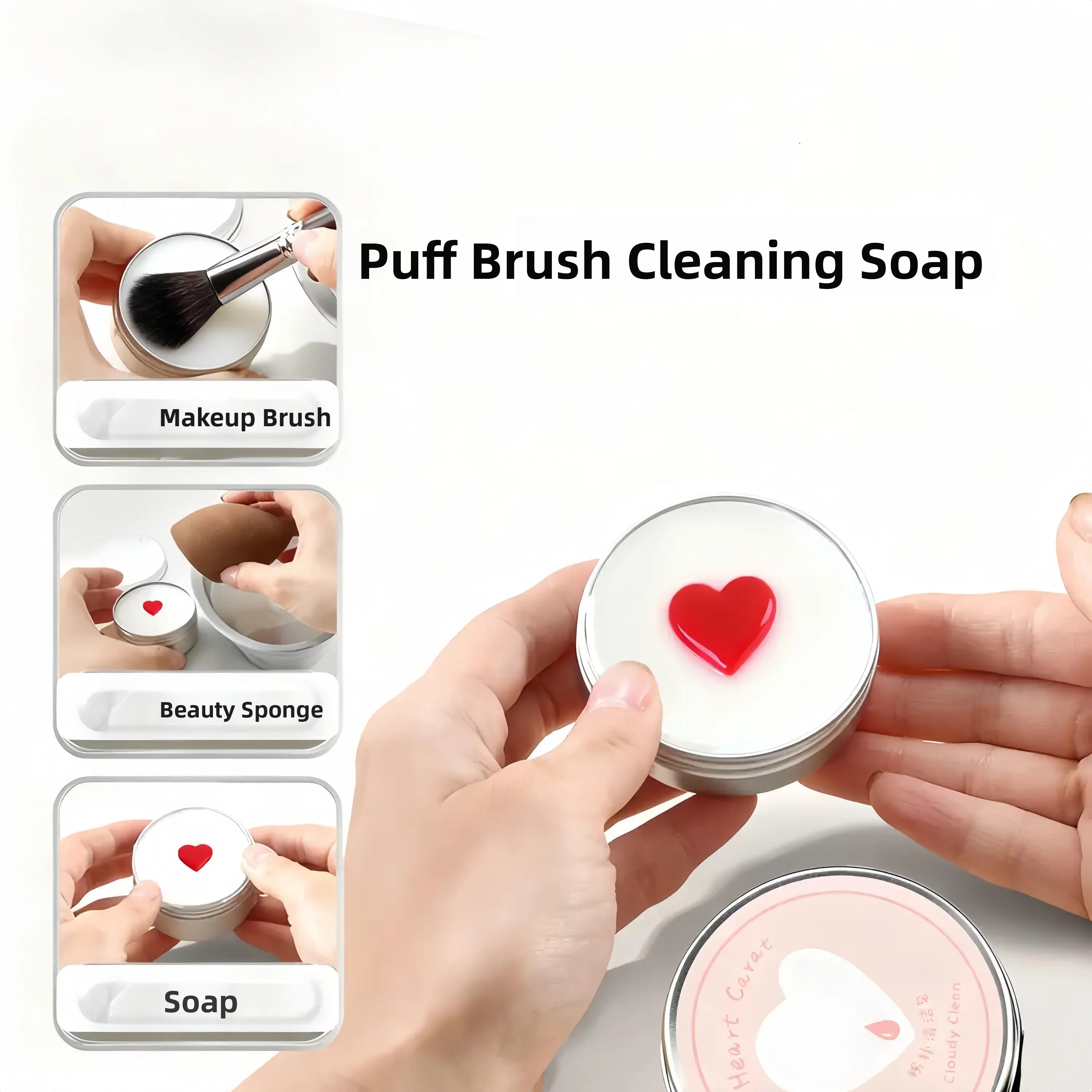 Portable  Makeup Brush Cleanin - Beauty Blender In Makeup avaliação e preço