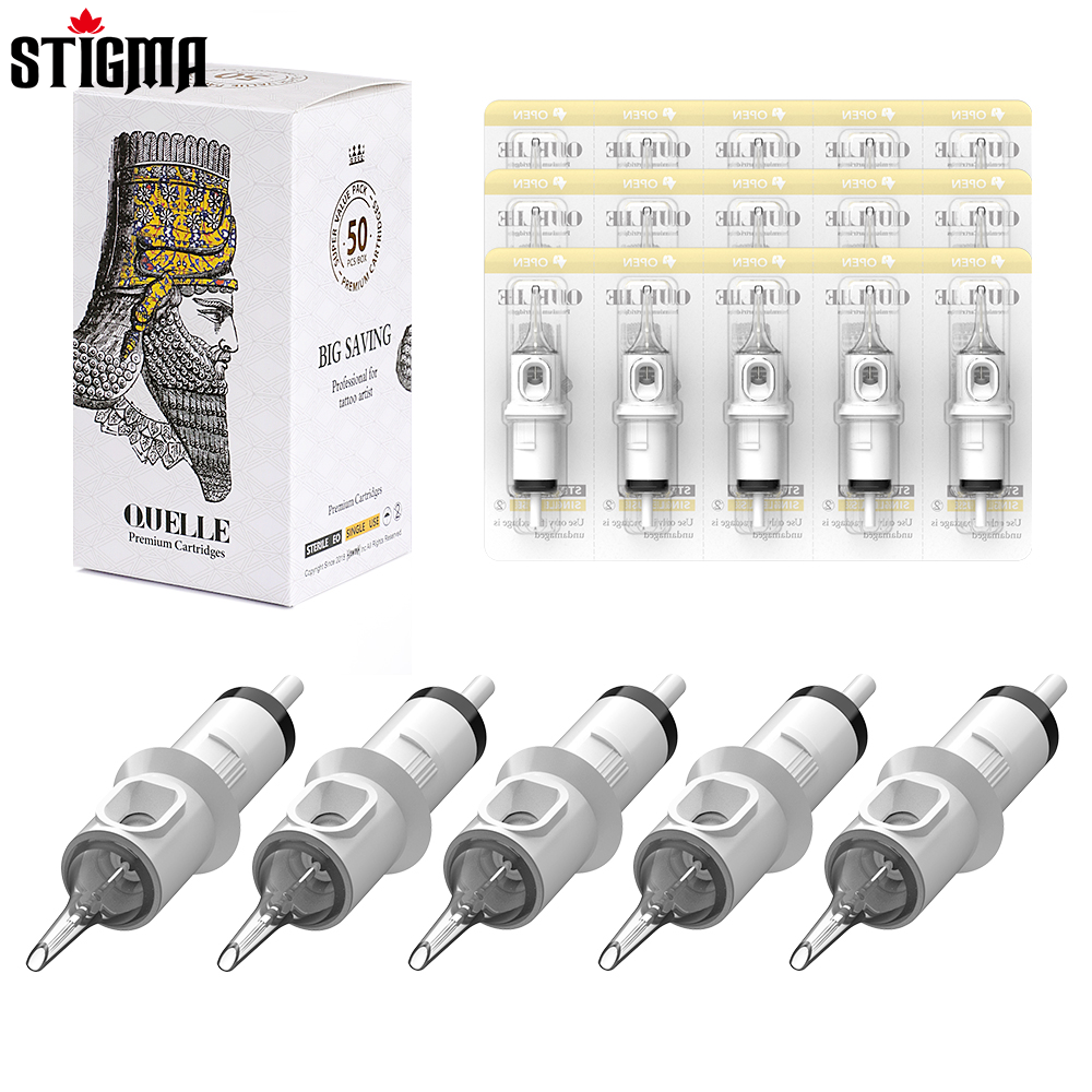 QUELLE 50PCS Cartridge Tattoo  - Merit Beauty Makeup avaliação e preço