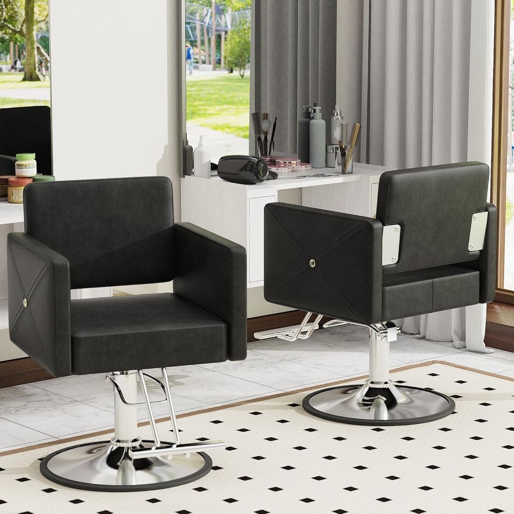 Adjustable Hydraulic Hair Styl - Beauty Makeup Chair avaliação e preço