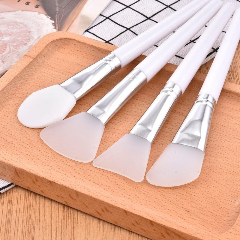 4Pcs/set White Makeup Silicone - Makeup Beauty Ro avaliação e preço