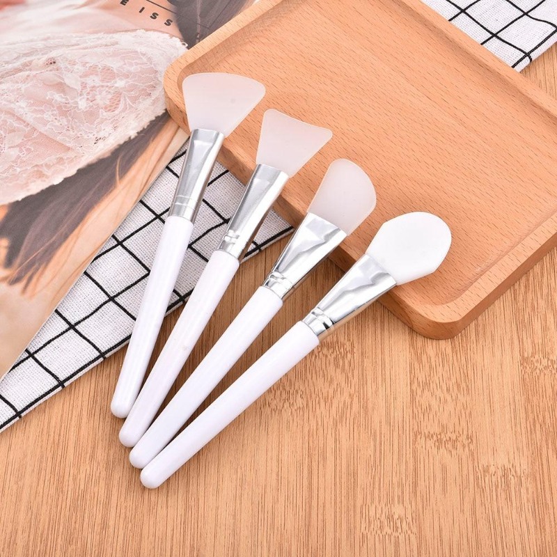 4Pcs/set White Makeup Silicone - Makeup Beauty Ro avaliação e preço