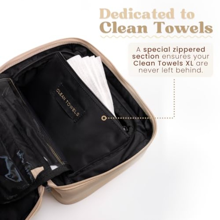 Clean Towels XL Dedicated Trav - Beauty For You Makeup avaliação e preço