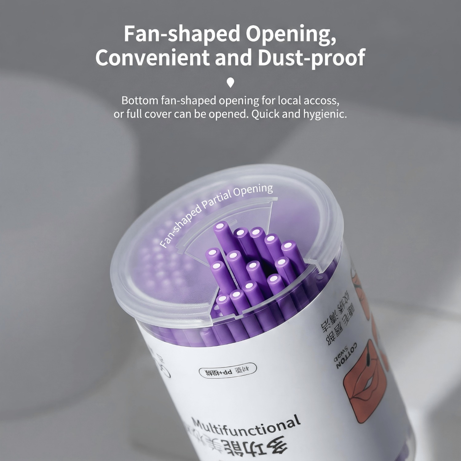 100Pcs Purple Micro Brushes Po - Beauty For You Makeup avaliação e preço