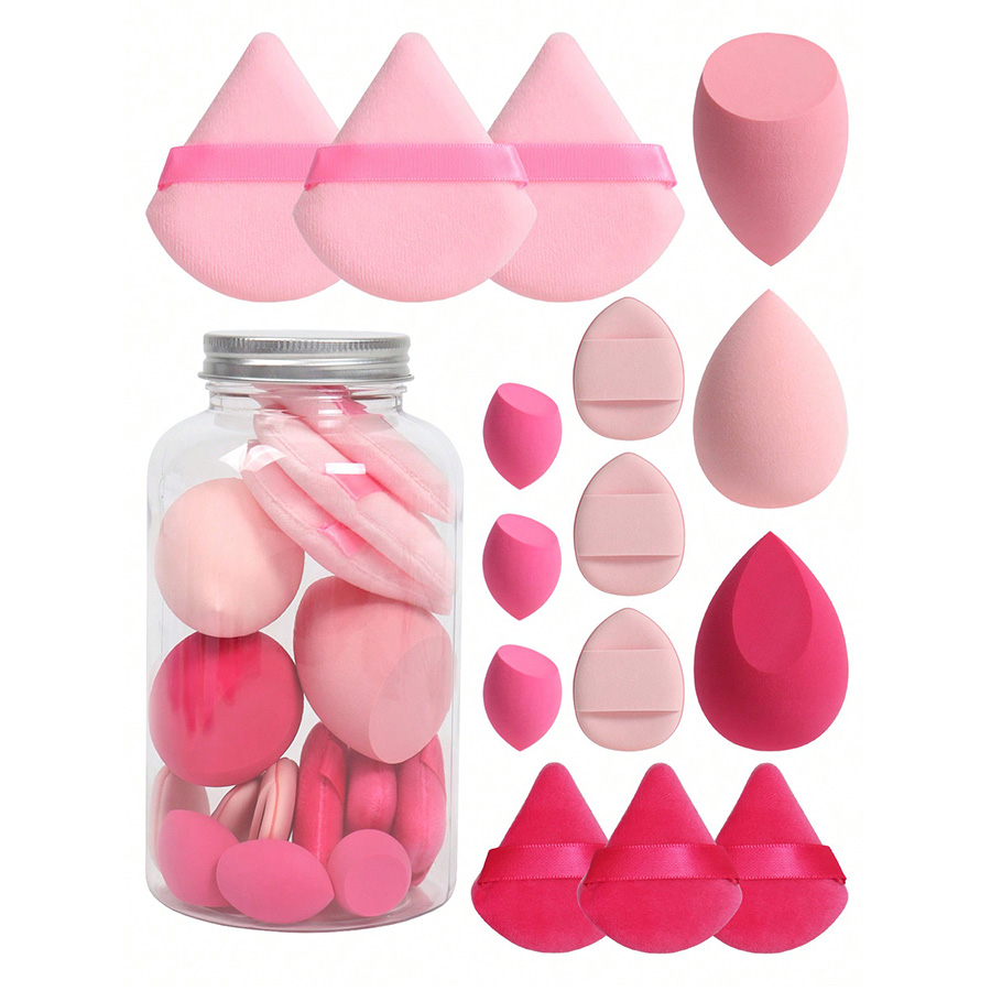 Set of 15 makeup sponges with  - Beauty Blender In Makeup avaliação e preço