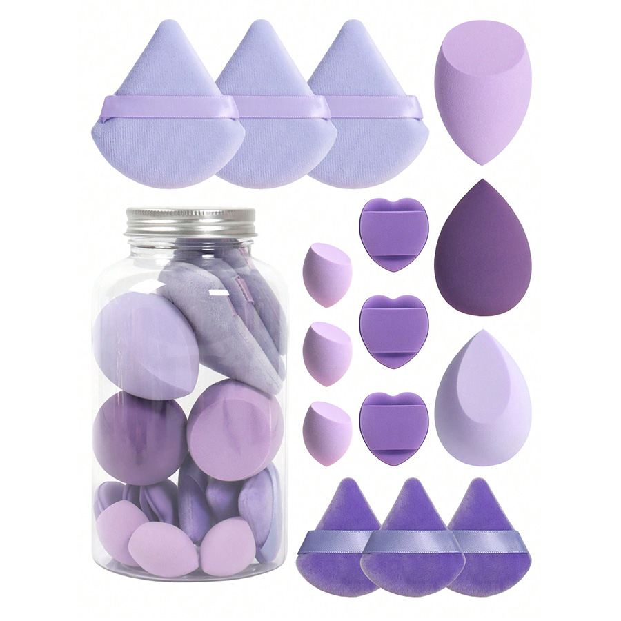 Set of 15 makeup sponges with  - Beauty Blender In Makeup avaliação e preço