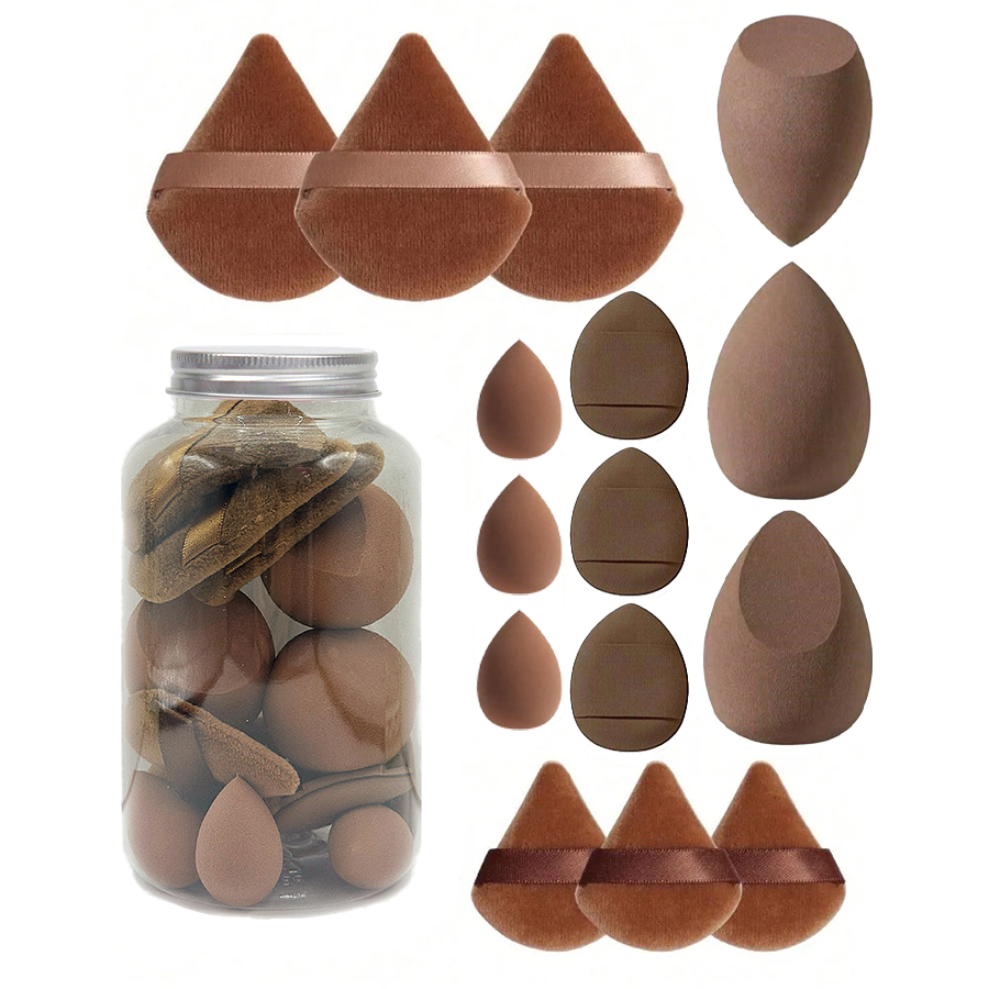 Set of 15 makeup sponges with  - Beauty Blender In Makeup avaliação e preço