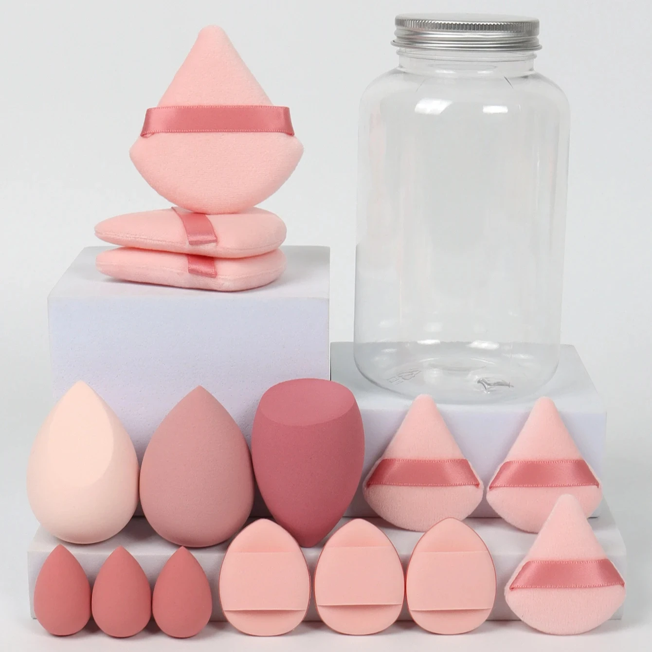 12/15Pcs Makeup Sponge Cosmeti - Beauty Blender In Makeup avaliação e preço