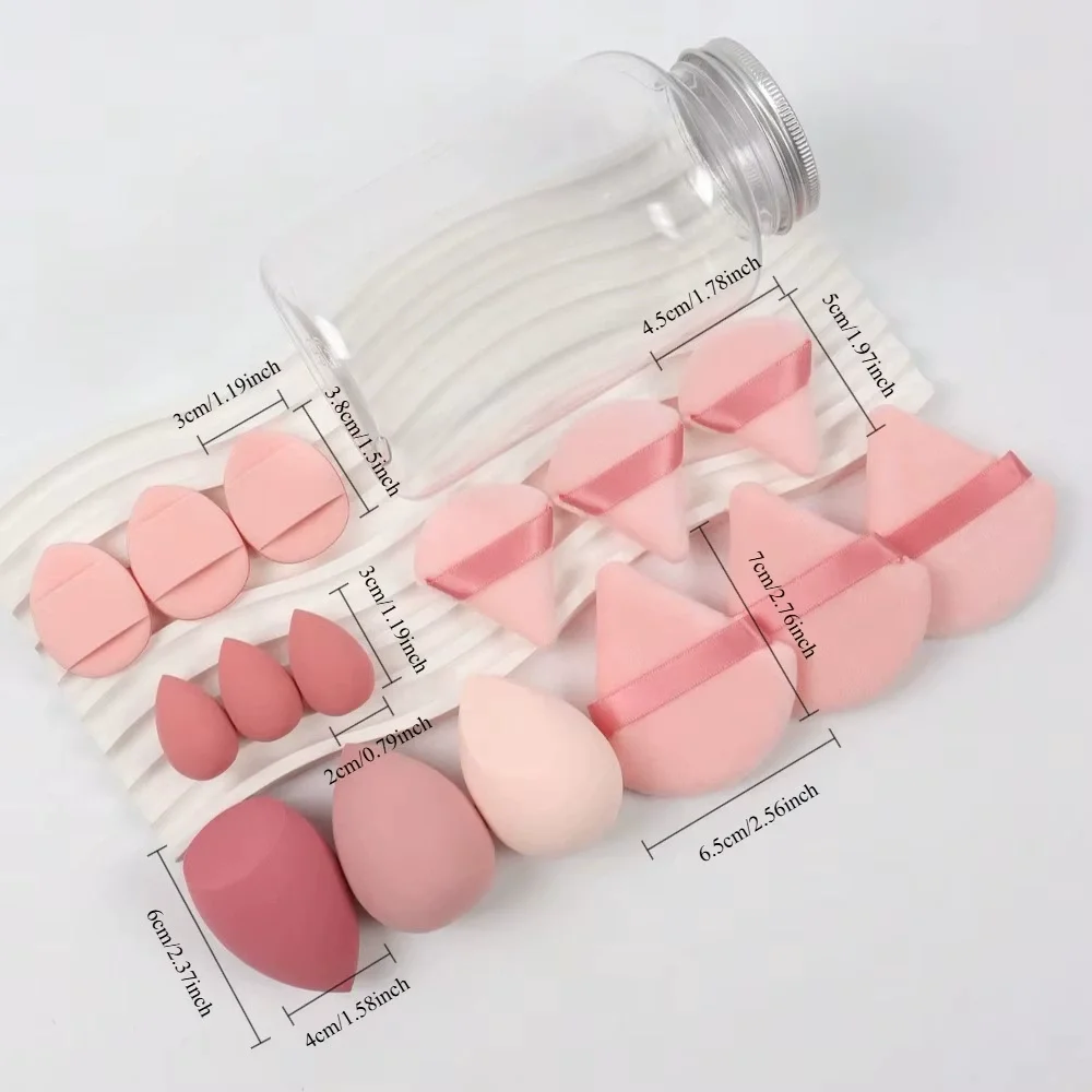 12/15Pcs Makeup Sponge Cosmeti - Beauty Blender In Makeup avaliação e preço