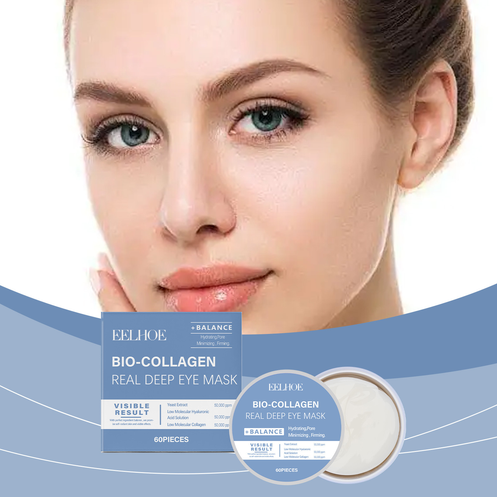EELHOE Collagen Eye Mask Anti  - Collagen Eye Patch avaliação e preço
